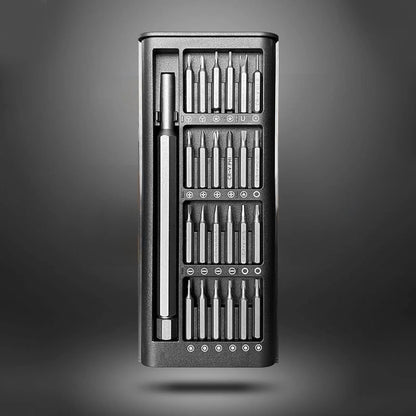 Conjunto de chave de fenda de precisão 28 em 1, chave de fenda magnética profissional