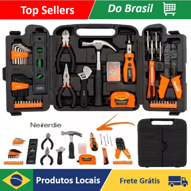 KIT 129 PEÇAS PROFISSIONAL