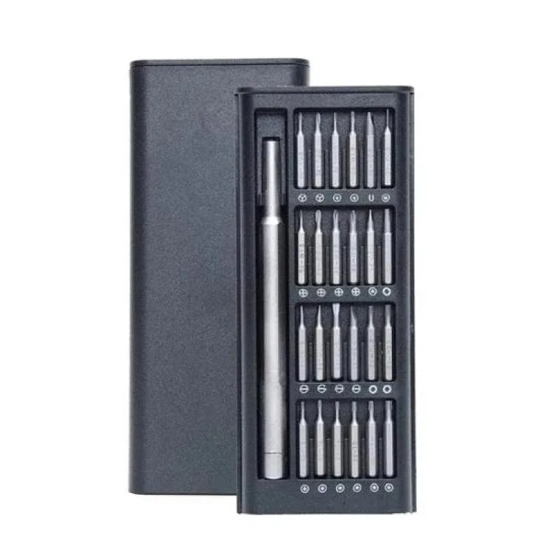 Conjunto de chave de fenda de precisão 28 em 1, chave de fenda magnética profissional