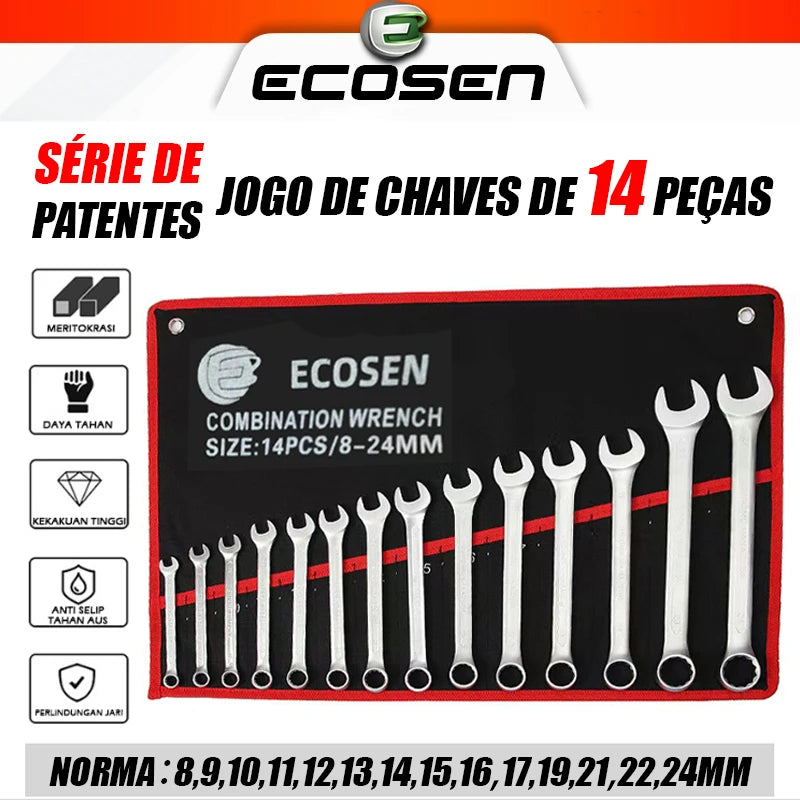 Conjunto de Ferramentas aço inoxidável