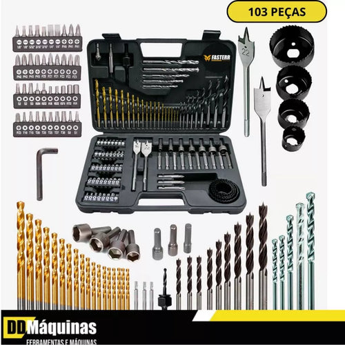 Kit Titanium Pro 103 Peças